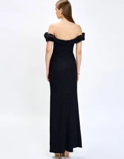 Maxi Dresses<Bariano RUTH OFF SHOULDER MAXI BL74D19L