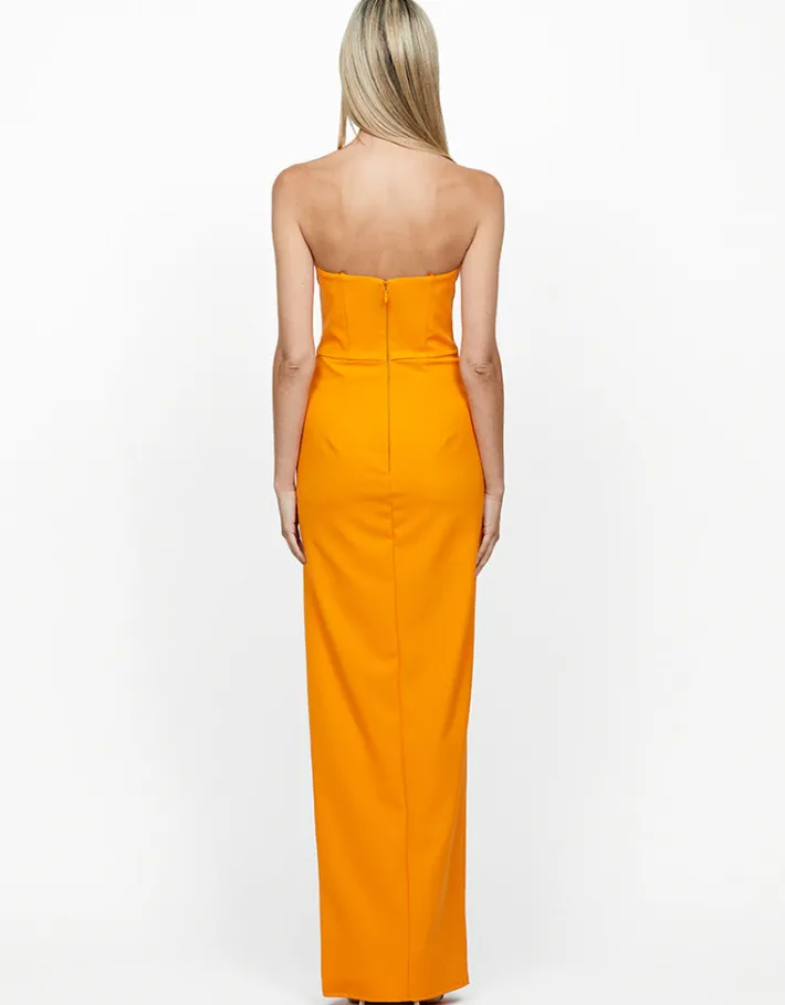 Formal / Prom Dresses | Maxi Dresses<Bariano SARI STRAPLESS TUCKED MAXI BL59D05L