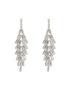 Jewellery<Bariano CASCADE EARRINGS J74E06 SILVER