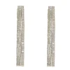 Jewellery<Bariano CRYSTAL DANGLE EARRINGS J74E13 SILVER