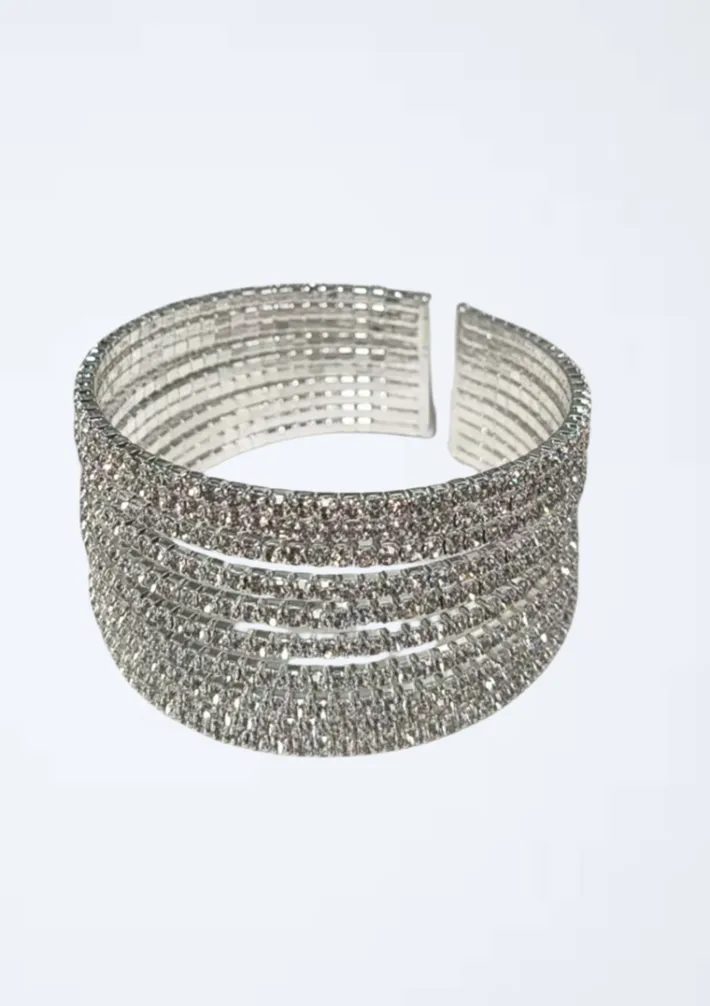 Bracelet | Jewellery<Bariano LUX CUFF BRACELET J74B05 SILVER