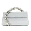Clutches<Bariano SPARKLE CRYSTAL HANDBAG B74BG13 SILVER