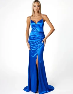Formal / Prom Dresses | Maxi Dresses<Bariano SKYLAR V NECK STRAPPY BACK MAXI BL66D13L