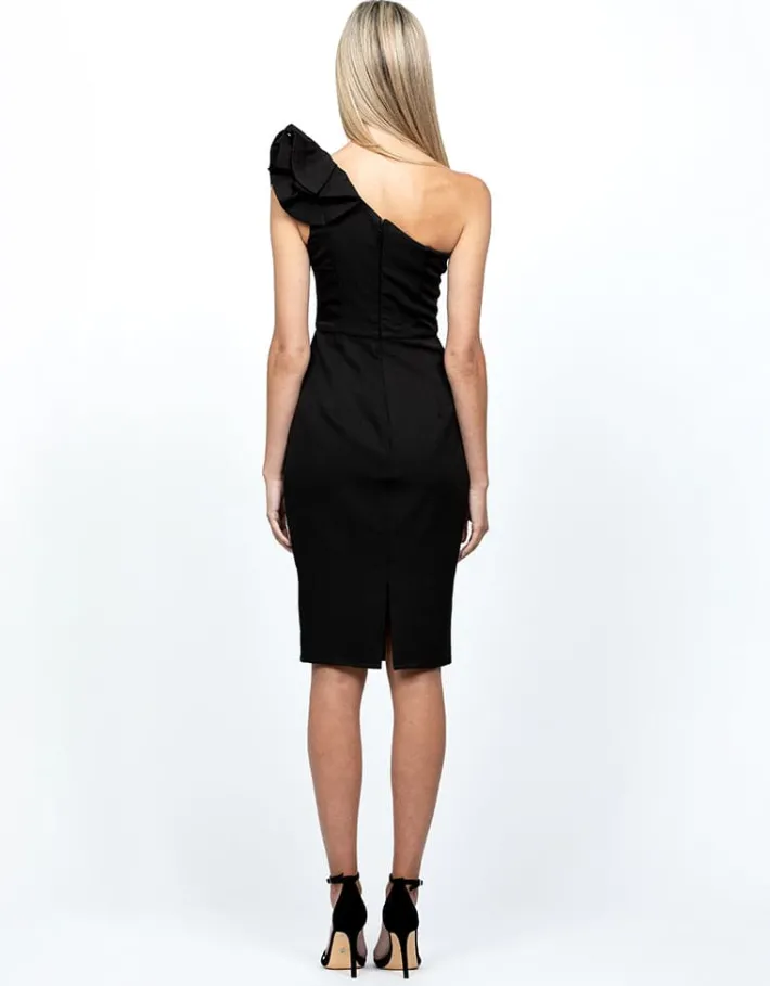 Mini Dresses | All Dresses<Bariano SUE FRILL SHORT DRESS BB33D31S