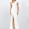 Gowns / Ballgowns | Maxi Dresses<Bariano SUE FRILL SHOULDER GOWN BB33D31LB