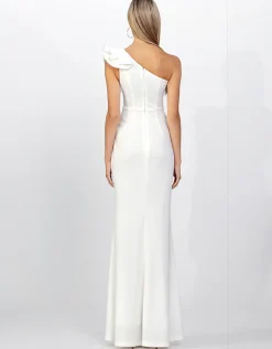 Gowns / Ballgowns | Maxi Dresses<Bariano SUE FRILL SHOULDER GOWN BB33D31LB