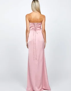 Maxi Dresses | All Dresses<Bariano SYANNA EMBELLISHED SWEETHEART GOWN B72D56L LIGHT PINK