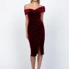 Midi Dresses | All Dresses<Bariano TILLY VELVET MIDI BL55D03S