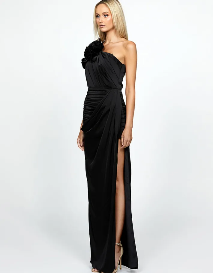 Formal / Prom Dresses | Maxi Dresses<Bariano VACATION ASYMMETRIC GOWN B65D26L