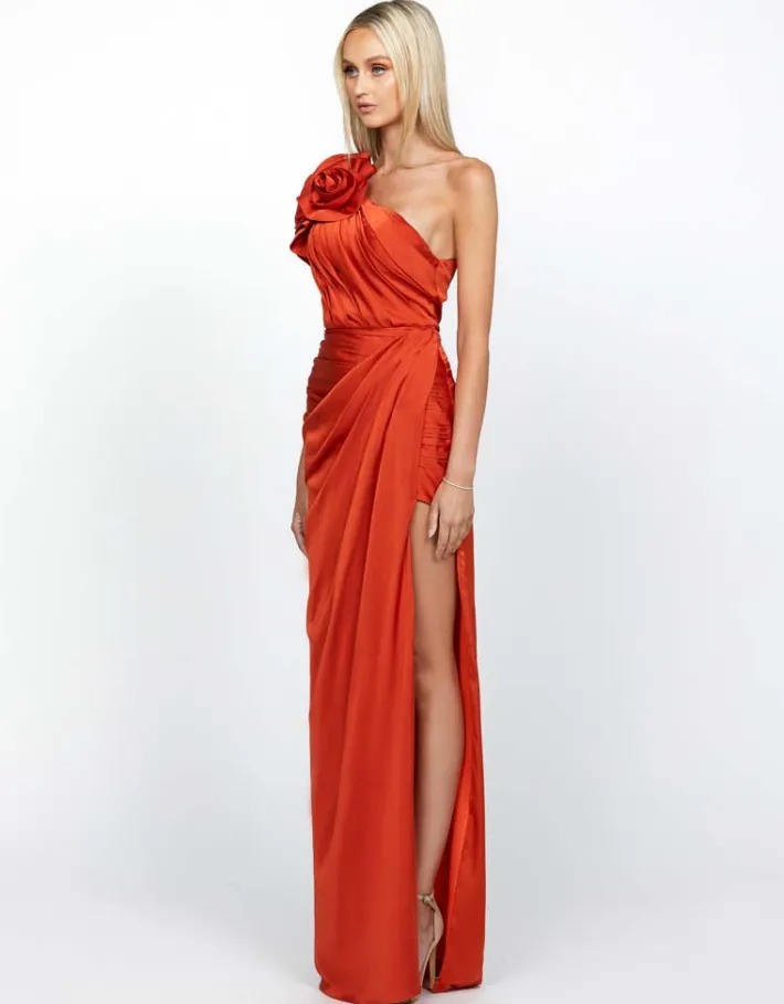 Formal / Prom Dresses | Maxi Dresses<Bariano VACATION ASYMMETRIC GOWN B65D26L