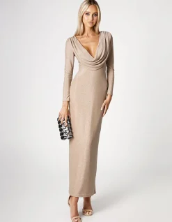 Midi Dresses | All Dresses<Bariano YVETTE REVERSIBLE MAXI DRESS BL63D17L