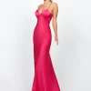 Formal / Prom Dresses | Maxi Dresses<Bariano ZURI FISHTAIL MAXI BL74D12L FUCHSIA